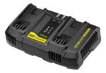 Cargador De Batería Stanley Sc402 Doble 20v Max 4ah Bivolt - Imagen 2