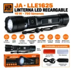 Linterna Led Recargable Ja Lle1625 750 Lúmenes 10w Usb C Blanco Negro - Imagen 3