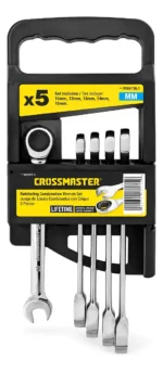Juego De Llaves Combinadas Con Crique Crossmaster 9966786.1 Amarillo